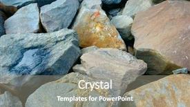  Presentation with granite - PPT layouts having background of large granite stones background and a gray colored foreground