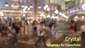  Presentation with las vegas nevada - Colorful slide deck enhanced with background of las vegas city backdrop and a  colored foreground