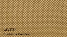  Presentation with kevlar - Beautiful presentation featuring light and strong gold kevlar backdrop and a gold colored foreground