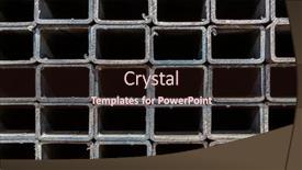  Presentation with pipe - PPT theme enhanced with background-of-metal-profile-pipe background and a wine colored foreground