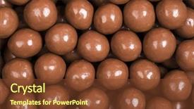  Presentation with chocolate milk - Beautiful PPT layouts featuring background of milk chocolate sweets backdrop and a tawny brown colored foreground