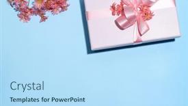  Presentation with pink blue - 