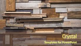 Presentation with rustic - PPT theme with reclaimation - background of reclaimed timber background and a tawny brown colored foreground