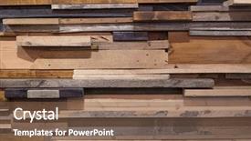  Presentation with rustic wood - Presentation with background of reclaimed timber background and a violet colored foreground
