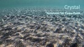  Presentation with sea water - Colorful PPT theme enhanced with background-of-red-sea-water backdrop and a seafoam green colored foreground