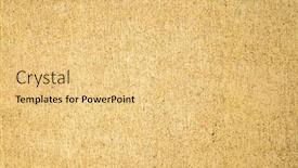  Presentation with yellow color - PPT theme featuring background-of-rough-stone-wall background and a yellow colored foreground