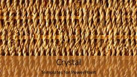  Presentation with straw - Presentation having background of rustic interlaced straw background and a red colored foreground