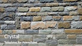  Presentation with marble tile texture stone wall - Slides featuring old stones - background of stone wall texture background and a gray colored foreground