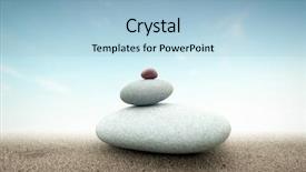  Presentation with spiritual - Beautiful PPT layouts featuring background of stones tower pyramid backdrop and a light blue colored foreground