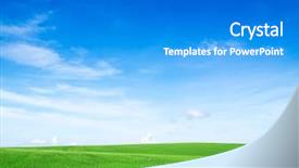  Presentation with sky blue - Cool new slides with background of the blue backdrop and a cobalt blue colored foreground