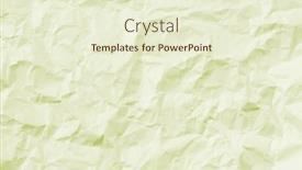  Presentation with paper - PPT layouts enhanced with background-of-the-crushed-paper background and a cream colored foreground
