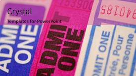  Presentation with three phase induction motor - PPT layouts enhanced with background of three ruffle tickets background and a coral colored foreground