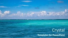 Presentation with turquoise - PPT layouts enhanced with background-of-turquoise-sea background and a ocean colored foreground