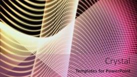  Presentation with lines - Cool new slides with background-of-volute-of-pink backdrop and a coral colored foreground