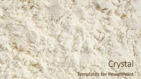  Presentation with whey protein - Presentation design consisting of background of white whey protein background and a lemonade colored foreground