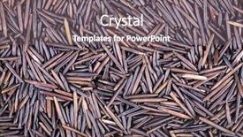  Presentation with canadian - Beautiful theme featuring background of wild canadian rice backdrop and a  colored foreground