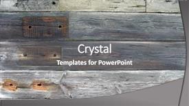  Presentation with railway - Colorful PPT theme enhanced with background old railway sleepers backdrop and a  colored foreground