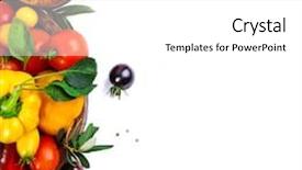  Presentation with nutrition - Amazing slide deck having background photo for your design backdrop and a white colored foreground