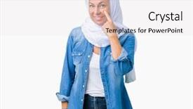  Presentation with eastern - PPT theme enhanced with background pointing to the eye background and a white colored foreground