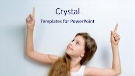  Presentation with cute - Cool new presentation theme with school children background presentation - cute child behind a white backdrop and a sky blue colored foreground