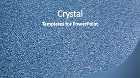  Presentation with ripples - Colorful presentation theme enhanced with background texture of abstract blue backdrop and a teal colored foreground