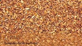  Presentation with red banner - Presentation theme enhanced with background-texture-of-rooibos-tea background and a red colored foreground