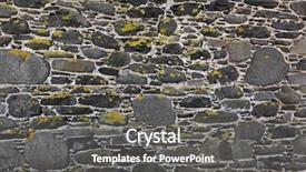  Presentation with grey rocks - PPT layouts with rocks photo of slow growing background and a gray colored foreground