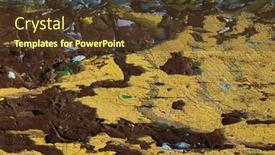  Presentation with wood texture - Theme enhanced with background-texture-old-paint-peeling background and a tawny brown colored foreground