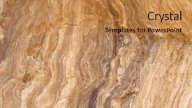  Presentation with stripe - Theme having background texture photo of yellow background and a coral colored foreground