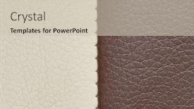  Presentation with skin - Theme featuring background textured skin background and a soft green colored foreground