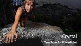  Presentation with dark skin - PPT theme consisting of background there are water drops background and a dark gray colored foreground