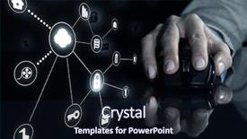  Presentation with dark - Amazing presentation theme having background using wireless computer mouse backdrop and a  colored foreground