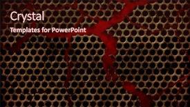  Presentation with grunge concrete abstract concrete - Presentation with background with a grunge crack background and a  colored foreground