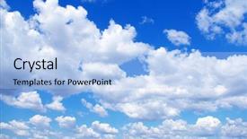  Presentation with law blue sky scales of justice - Presentation design consisting of background with a tiny cloud background and a light blue colored foreground