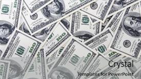  Presentation with bills - Beautiful PPT layouts featuring background-with-american-hundred-dollar backdrop and a light gray colored foreground