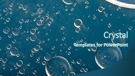  Presentation with oil drops - Audience pleasing PPT theme consisting of background with big and small backdrop and a  colored foreground