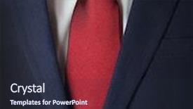  Presentation with blue business - Slide set consisting of background-with-blue-business-suit background and a wine colored foreground