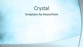  Presentation with bokeh effect blue light - Slide deck with service in the restaurant background and a red colored foreground