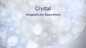  Presentation with blue lights - PPT layouts enhanced with background with bokeh defocused blue background and a sky blue colored foreground