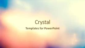  Presentation with abstract light - Presentation featuring background with bokeh defocused light background and a cream colored foreground