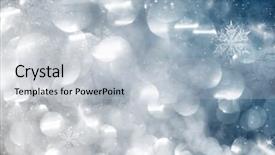  Presentation with blue abstract - Beautiful presentation theme featuring background with fireworks blinking stars backdrop and a light gray colored foreground