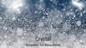  Presentation with sparkling lights - PPT layouts enhanced with background with fireworks blinking stars background and a light gray colored foreground