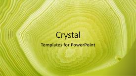  Presentation with structure - Cool new presentation theme with background with green agate structure backdrop and a  colored foreground