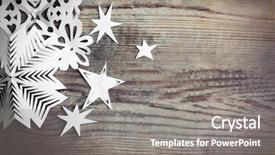  Presentation with paper hand drawn politics - Amazing slide deck having background with hand-made paper backdrop and a gray colored foreground