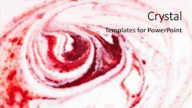  Presentation with jam - Presentation theme having background with jam and cream background and a lemonade colored foreground