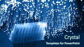  Presentation with memorial light - Audience pleasing PPT theme consisting of background with lots of light backdrop and a  colored foreground