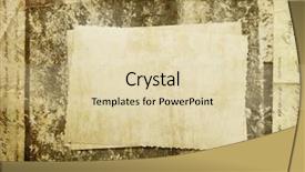  Presentation with old letter - Amazing slides having background with old paper letter backdrop and a lemonade colored foreground