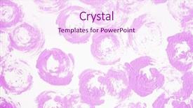  Presentation with wall paint - Slide set having unique pattern background with pink background and a pink colored foreground