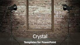  Presentation with vintage retro - PPT layouts enhanced with background with retro photo frame background and a dark gray colored foreground