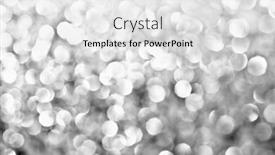  Presentation with silver abstract - Colorful PPT theme enhanced with background-with-silver-bokeh-effect backdrop and a white colored foreground